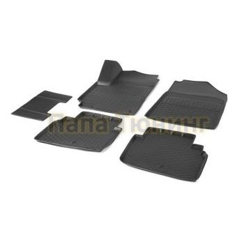 Полиуретановые коврики салона Rival для Kia Seltos 2020-