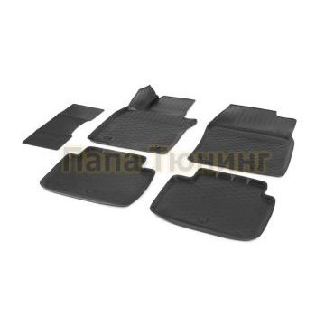 Полиуретановые коврики салона Rival для Mazda 3 BP седан, хэтчбек 2019-