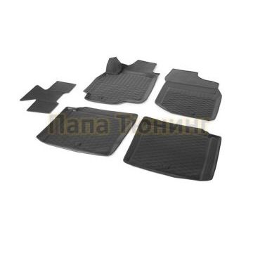 Полиуретановые коврики салона Rival для Mitsubishi Lancer IX 2003-2007