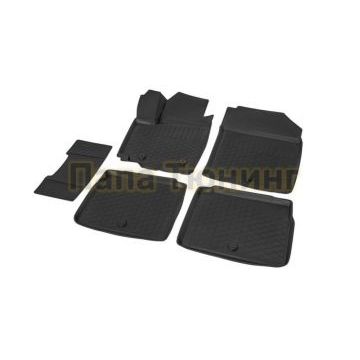 Полиуретановые коврики салона Rival для Suzuki SX4 2013-2016 2016- Полиуретановые коврики салона Rival для Suzuki SX4 2013-2016 2016-