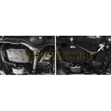 Защита топливного бака + топливного фильтра Rival для Suzuki Jimny, V - 1.5 2019-