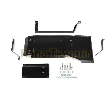 Защита КПП + РК Rival для UAZ Patriot, V - все, АКПП 2019-