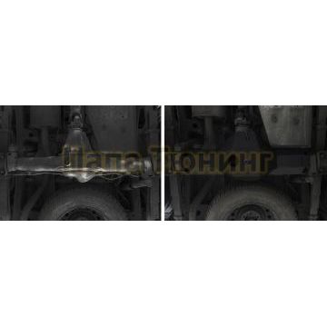 Защита дифференциала Rival для Toyota Hilux, V - 2.4d; 2.8d; полный привод 2015-