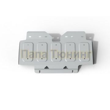 Защита радиатора алюминий 6 мм RIVAL для Nissan Patrol Y62, V - 5.6 2010-2019