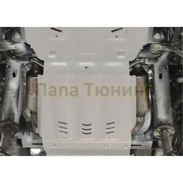 Защита КПП алюминий 6 мм RIVAL для Ford F-150, V - 5.0 2011-