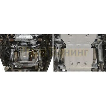 Защита КПП алюминий 6 мм RIVAL для Ford F-150, V - 5.0 2011-