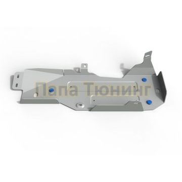 Защита топливного бака алюминий 6 мм RIVAL для Jeep Wrangler JK 2D, V - 3.6; 3.8; АКПП 2007-2018 Защита топливного бака алюминий 6 мм RIVAL для Jeep Wrangler JK 2D, V - 3.6; 3.8; АКПП 2007-2018