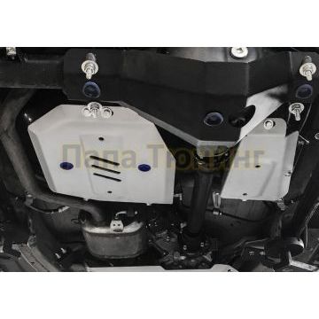 Защита топливного бака + топливного фильтра алюминий 6 мм RIVAL для Suzuki Jimny, V - 1.5 2019-