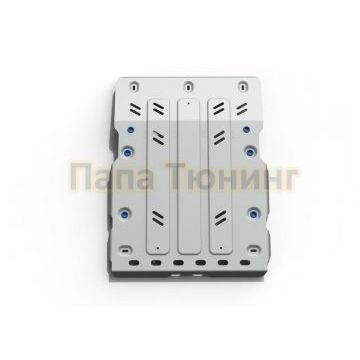 Защита картера + КПП алюминий 6 мм RIVAL для Lada Kalina NFR R1, V - 1.6(136 л.с.) 2016-