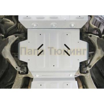 Защита картера алюминий 6 мм RIVAL для Toyota Tundra, V - 5.7 2007-2018