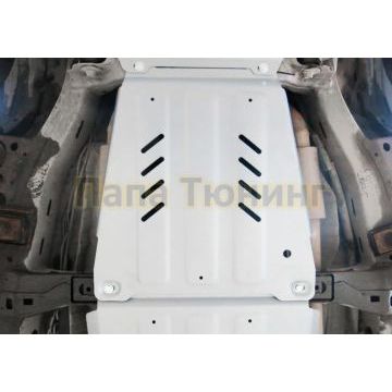 Защита КПП алюминий 6 мм RIVAL для Toyota Tundra, V - 5.7 2007-2018