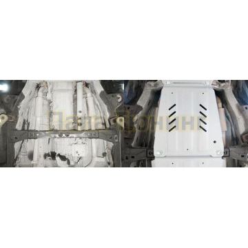 Защита КПП алюминий 6 мм RIVAL для Toyota Tundra, V - 5.7 2007-2018