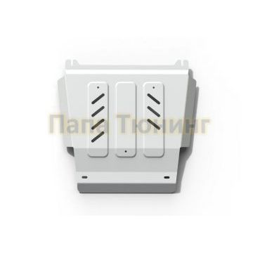 Защита РК алюминий 6 мм RIVAL для Toyota Tundra, V - 5.7 2007-2018