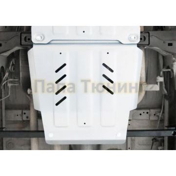 Защита РК алюминий 6 мм RIVAL для Toyota Tundra, V - 5.7 2007-2018