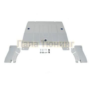 Защита картера алюминий 4 мм RIVAL для Audi A8, V - 3.0 (340 л.с.); Часть 2 2017-