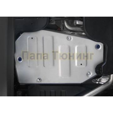 Защита топливного бака алюминий 4 мм RIVAL для Audi Q3, V - 1.4; передний привод 2019-