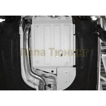 Защита КПП алюминий 4 мм RIVAL для BMW 3-series (G20), V - 2.0d; 3.0 (387 л.с.); полный привод 2019-