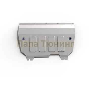 Защита картера + КПП алюминий 4 мм RIVAL для Geely Coolray, V - 1.5 2020-2024