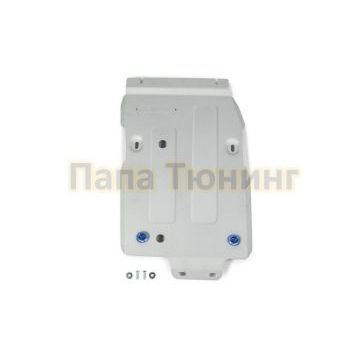 Защита КПП + РК алюминий 4 мм RIVAL для Jeep Wrangler JL, V - 2.0T; 3.6; 2.2D 2018-