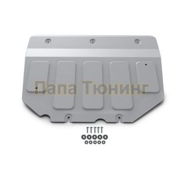 Защита картера + КПП алюминий 4 мм RIVAL для Mazda 3, V - 1.5 (120 л.с.; 150 л.с.); АКПП 2019-