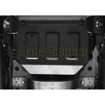 Защита РК алюминий 4 мм RIVAL для Mercedes-Benz G-class, V - 2.9 (249 л.с.); 4.0 (421 л.с.); 4.0 (585 л.с.); Черный 2018-