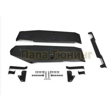 Защита топливного бака алюминий 4 мм RIVAL для Mercedes-Benz G-class, V - 2.9 (249 л.с.); 4.0 (421 л.с.); 4.0 (585 л.с.); Черный 2018-