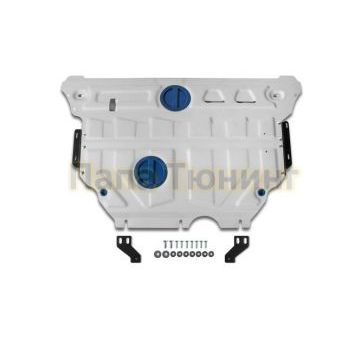 Защита картера + КПП Rival для Skoda Karoq, V - 1.4 (150л.с.) 2020-