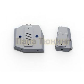 Защита топливного бака + топливного фильтра алюминий 4 мм RIVAL для Suzuki Jimny, V - 1.5 2019-