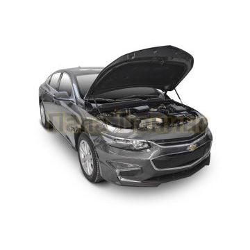 Амортизаторы капота, 2 шт. Rival для Chevrolet Malibu 2015-2018