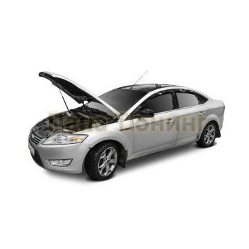 Амортизаторы капота, 2 шт. Rival для Ford Mondeo IV, IV рестайлинг 2006-2010 / 2010-2014