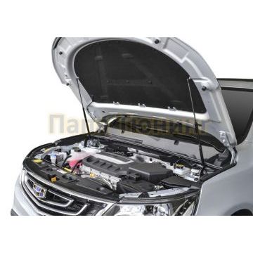Амортизаторы капота, 2 шт. Rival для Geely Emgrand X7 I рестайлинг 2 2018-