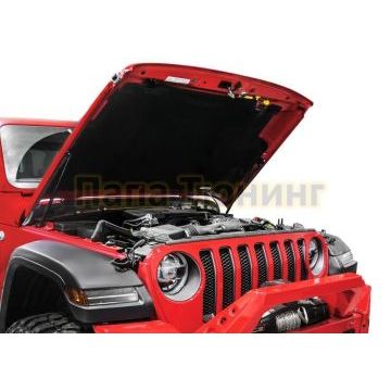 Амортизаторы капота, 2 шт. Rival для Jeep Wrangler 2017-