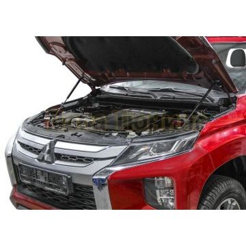 Амортизаторы капота, 2 шт. Rival для Mitsubishi L200 V Рестайлинг 2018-