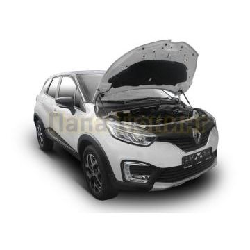 Амортизаторы капота, 2 шт. Rival для Renault Kaptur / Kaptur Extreme 2016-