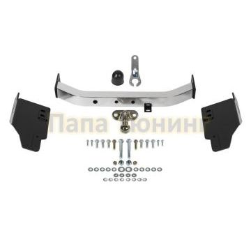 Фаркоп, шар F, с нерж. накладкой, 1500/75 кг. Rival для Toyota Land Cruiser Prado 120/150 2007-