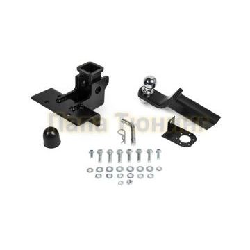 Фаркоп, шар Е, 2200/120 кг. с подрезкой бампера. Rival для Toyota Land Cruiser Prado 120/150 2007-
