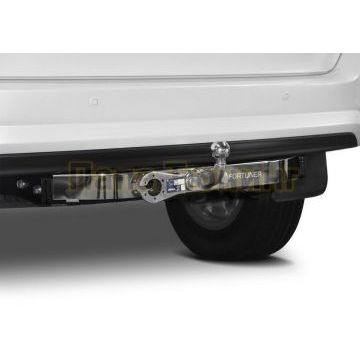 Фаркоп, шар F, с нерж. накладкой, 1500/75 кг. Rival для Toyota Fortuner (кроме TRD) 2017-