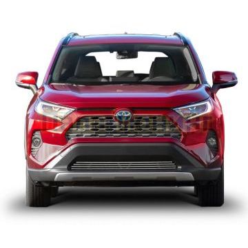 Решетка радиатора нижняя d10 Rival для Toyota Rav 4 2019-