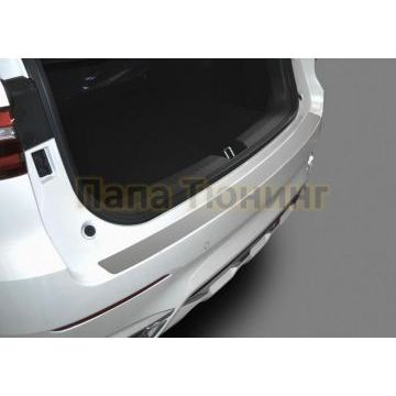 Накладка на задний бампер (1 шт.) Rival для Haval F7 / F7x 2019-