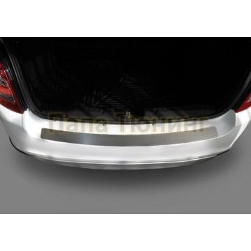 Накладка на задний бампер (1 шт.) Rival для Lada Granta SW 2018-