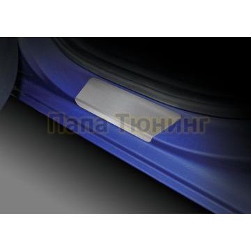 Накладки порогов  (4 шт.) Rival для Hyundai Elantra 2018-