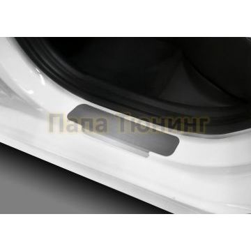 Накладки порогов  (4 шт.) Rival для Kia CEED III Хэтчбек / Универсал 2018-