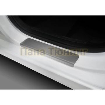 Накладки порогов  (4 шт.) Rival для Kia Cerato 2018-