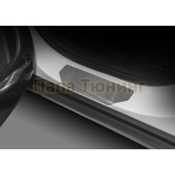 Накладки порогов  (4 шт.) Rival для Kia Seltos 2020-