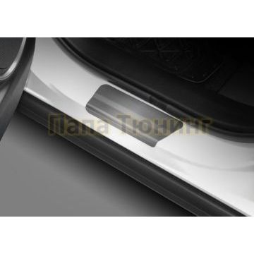 Накладки порогов  (4 шт.) Rival для Lexus NX 2017-