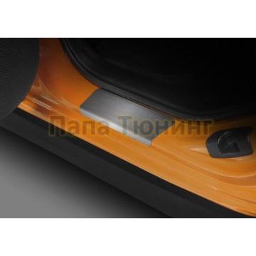 Накладки порогов  (4 шт.) Rival для Subaru XV 2017-