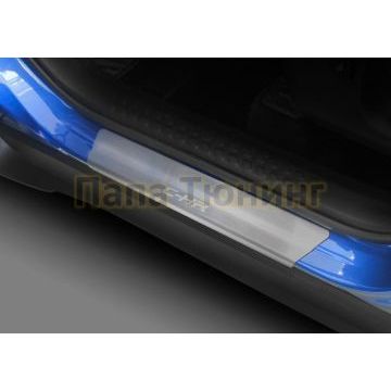 Накладки порогов  (4 шт.) Rival для Toyota C-HR 2018-