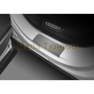 Накладки порогов  (4 шт.) Rival для Haval F7 / F7x 2019-