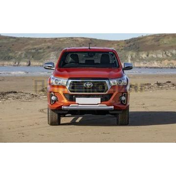 Защита переднего бампера d76 Rival для Toyota Hilux Exclusive 2018-