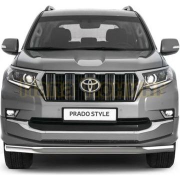 Защита переднего бампера d76 Rival для Toyota Land Cruiser 150 Prado Style 2019-